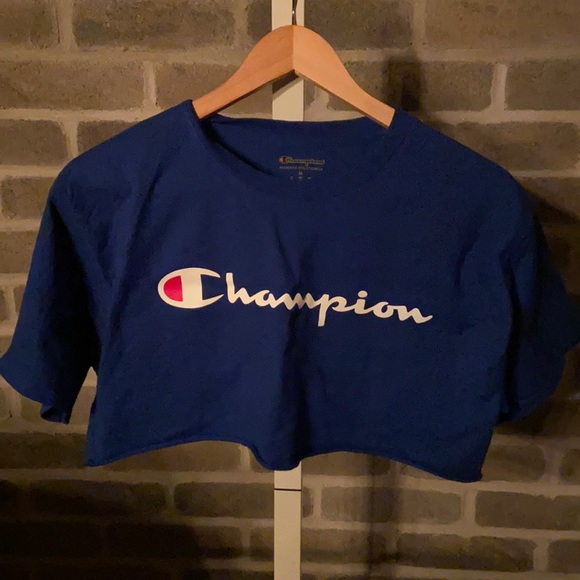 🌸 Champion CROP T-Shirt - Picture 1 of 4
